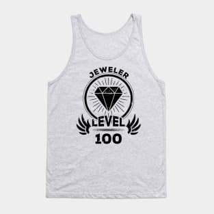 Level 100 Jeweller Gift For Jeweller Tank Top